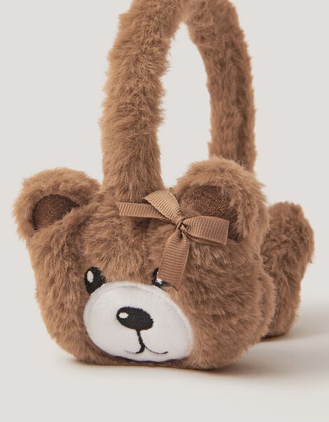 Teddy Bear Earmuffs, , large