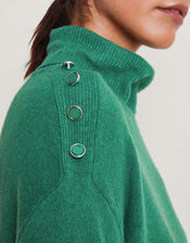 Lib Longline Jumper , Green (GREEN), large