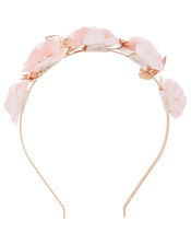 Flora Wavy Metal Headband, , large