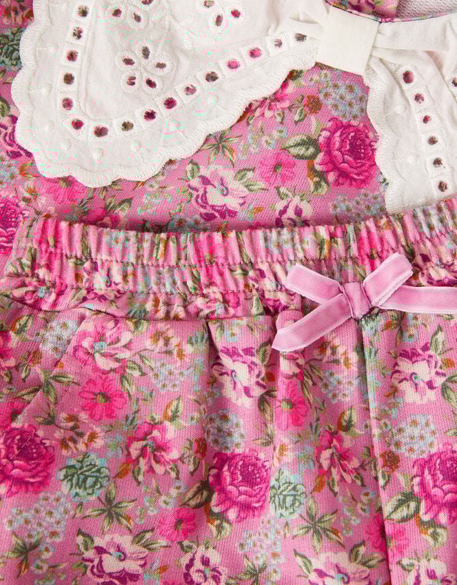 Baby Floral Collared Sweatshirt & Joggers Set , Multi (MULTI), large