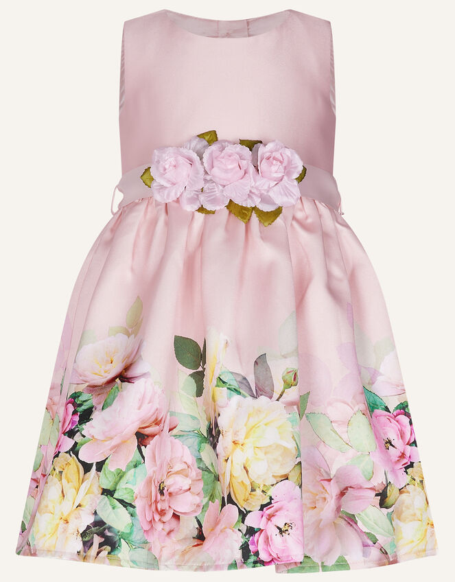 Baby Peony Print Dress, Pink (PINK), large