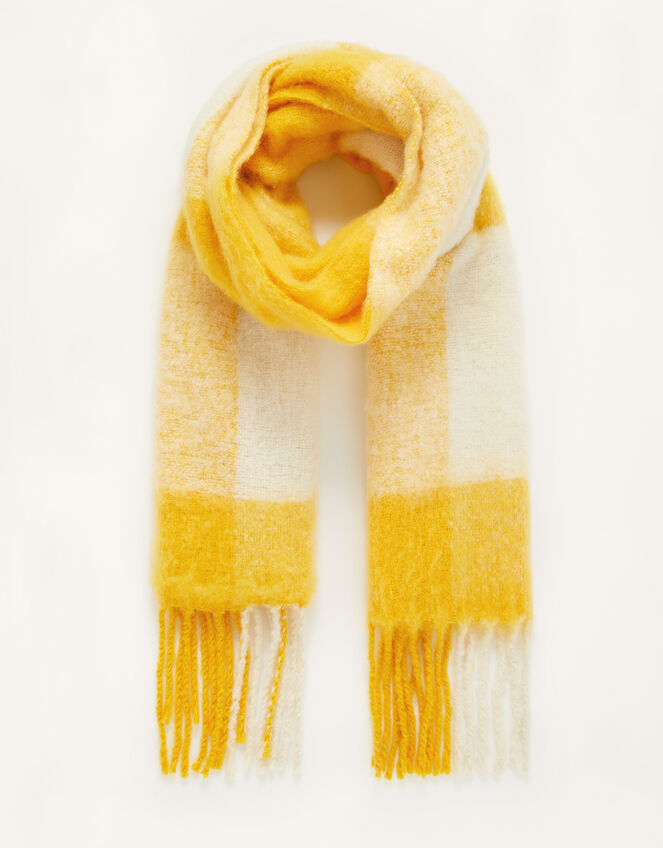 Check Blanket Scarf, , large