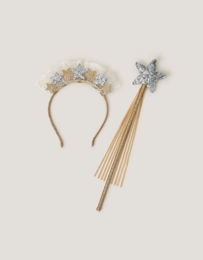 Angelica Star Headband & Wand Set, , large
