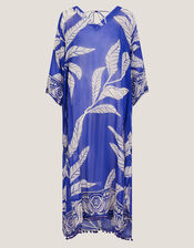 Eden Leaf Print Kaftan, , large