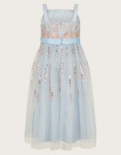 Land of Wonder Aurora Embellished Maxi Dress, Blue (PALE BLUE), large