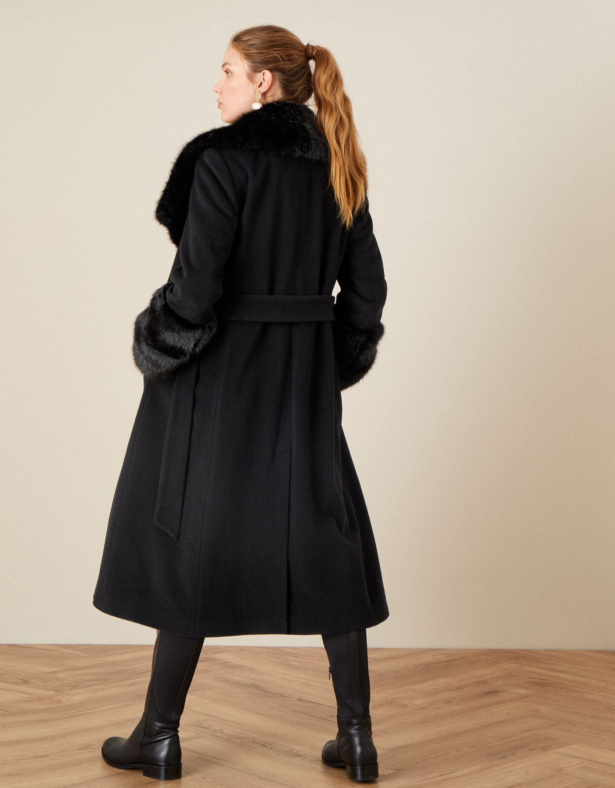 Monsoon faux fur coat online