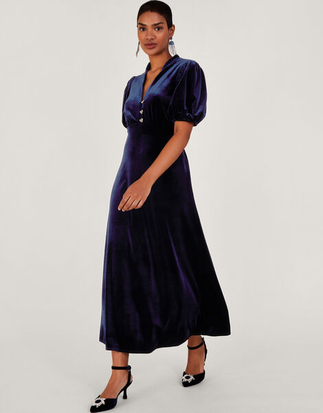 Veronique Shirt Dress, Blue (MIDNIGHT), large