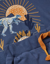 Dinosaur Sweater Set, Blue (NAVY), large