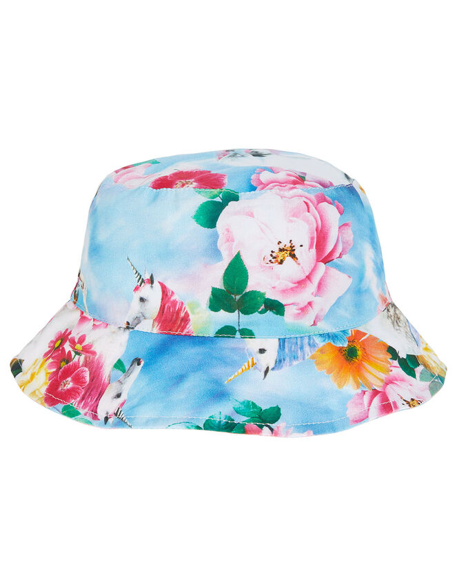 Felicity Unicorn Tie Dye Reversible Hat, Multi (MULTI), large