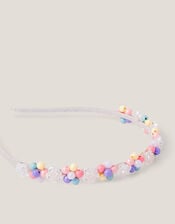 Flower Bead Headband, , large