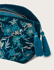 Embroidered Makeup Bag, , large