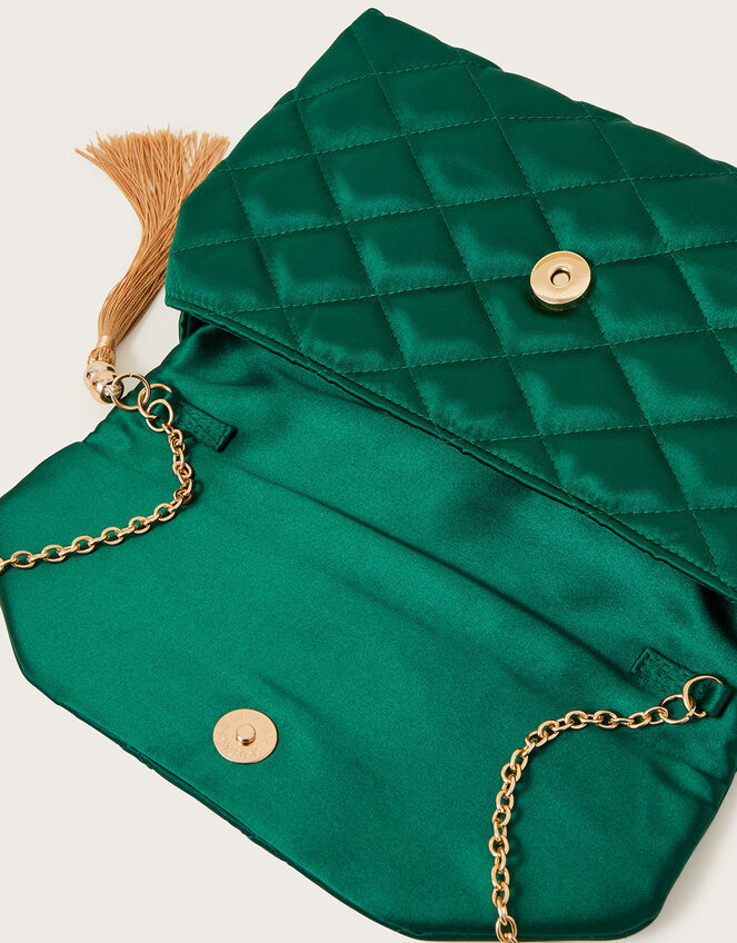 Quilted Clutch Bag, , large