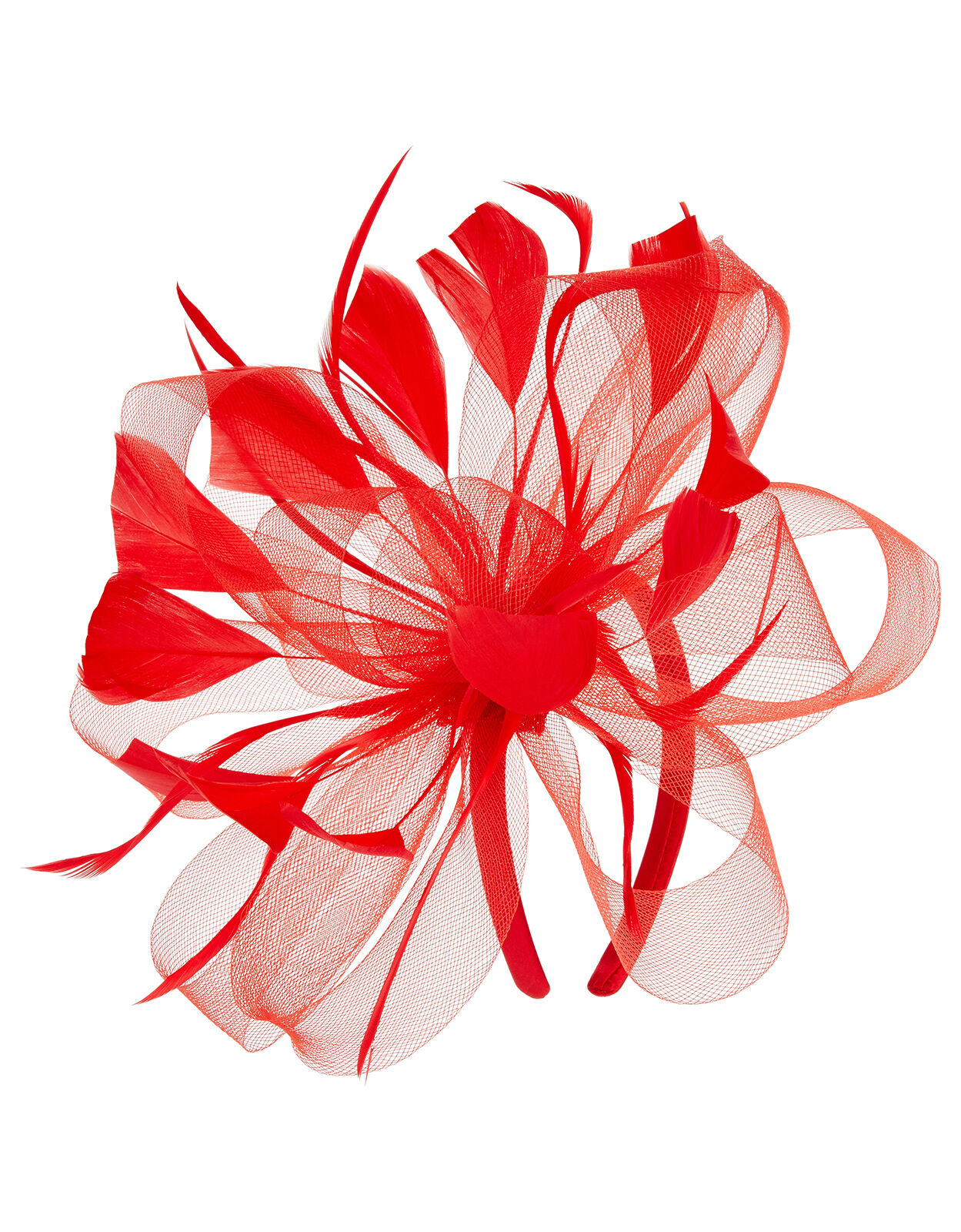 Carrie Oversized Loop Fascinator with 