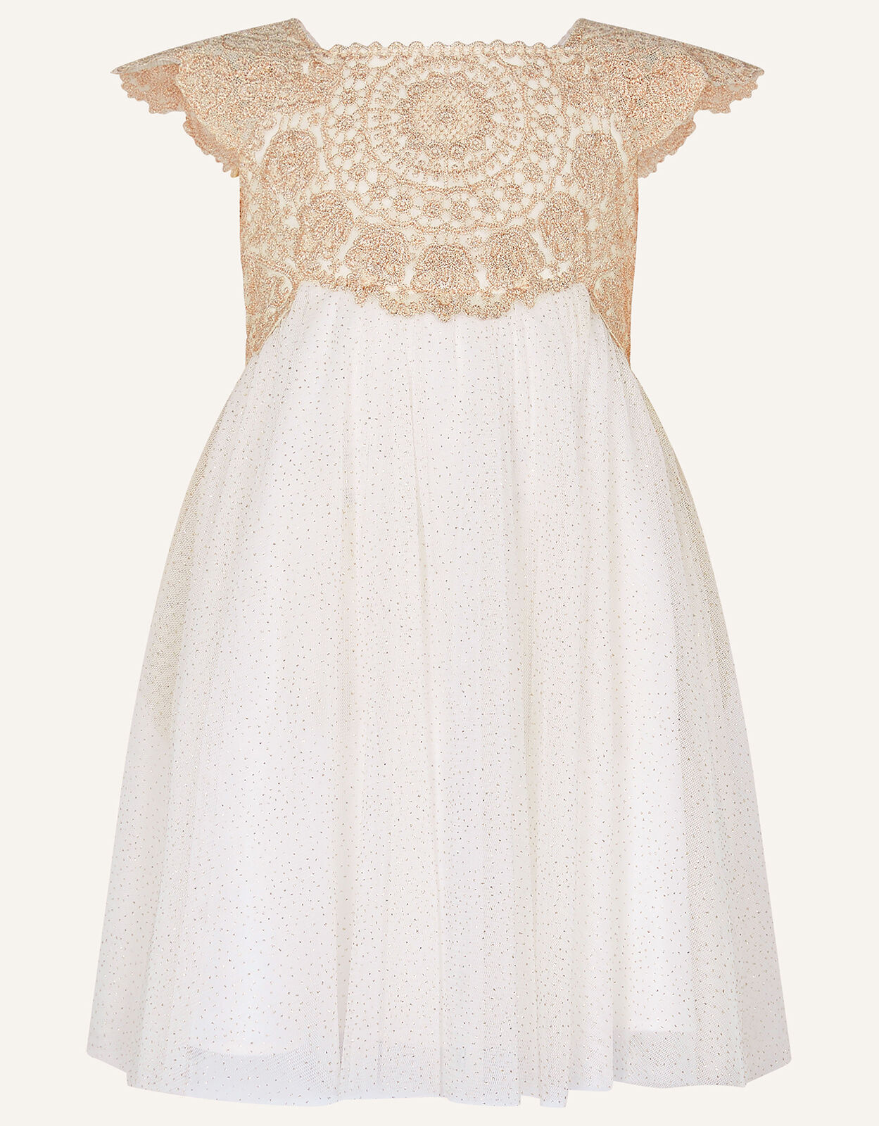 Baby Estella Dress Gold Baby Girl Dresses Monsoon Global