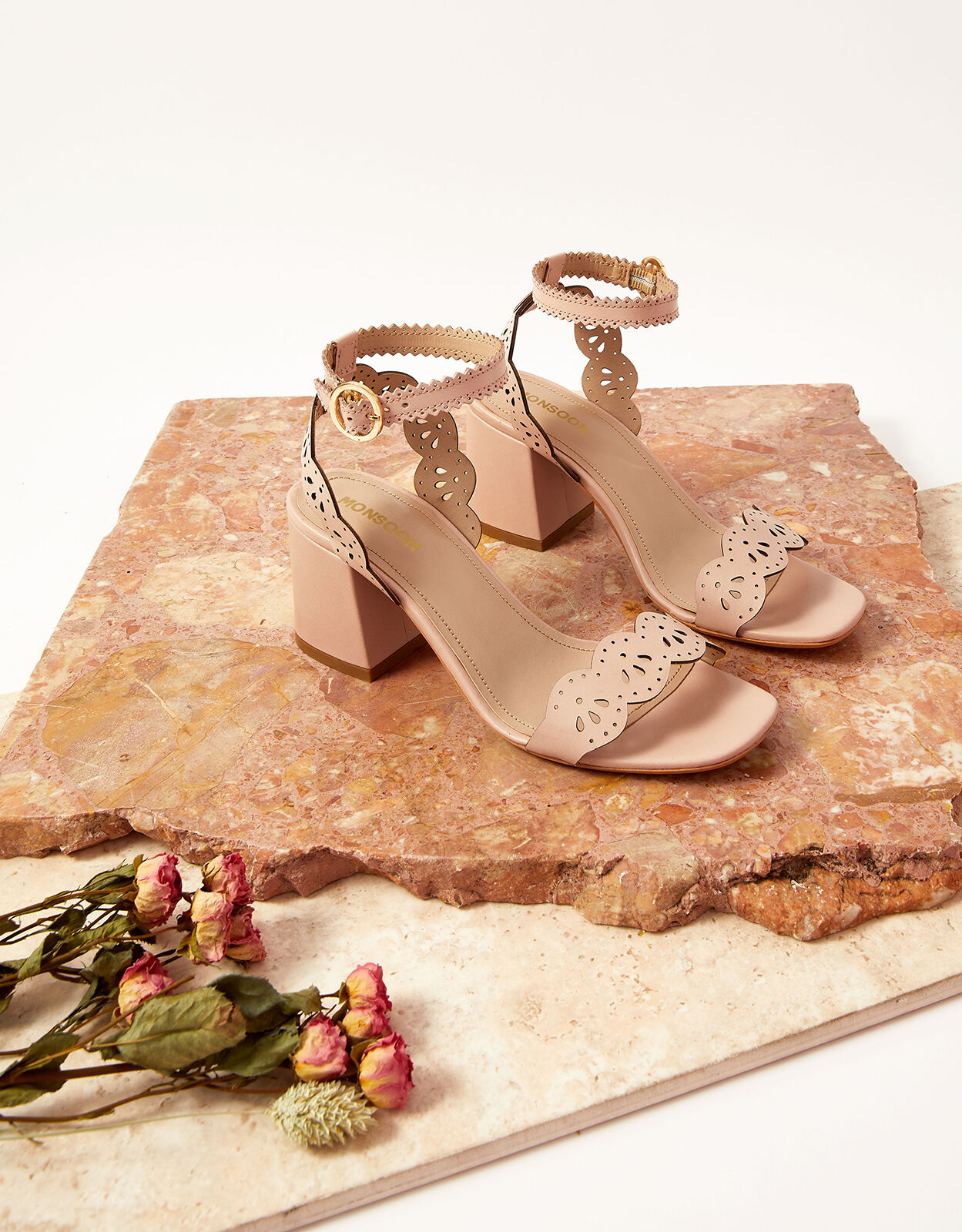 Blush top occasion shoes