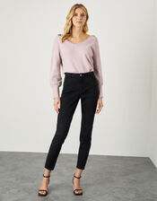 Embellished Back Detail Jumper , Pink (PINK), large