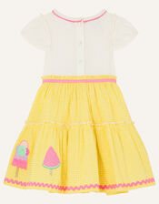 Baby Ice Cream 2-in-1 Dress, Yellow (YELLOW), large