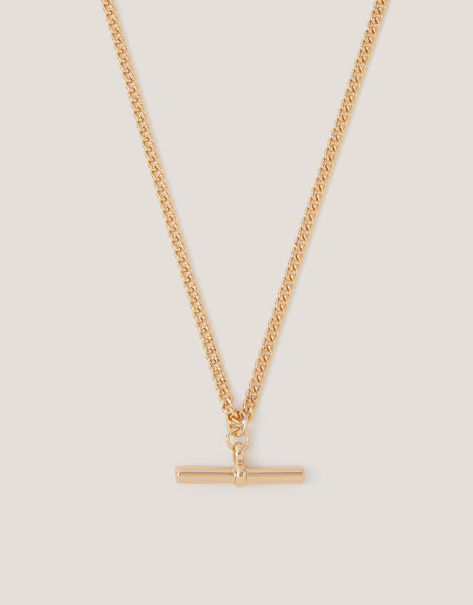 T-Bar Pendant Necklace, , large
