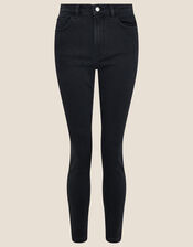 Carla Premium Skinny Jeans, Black (BLACK), large