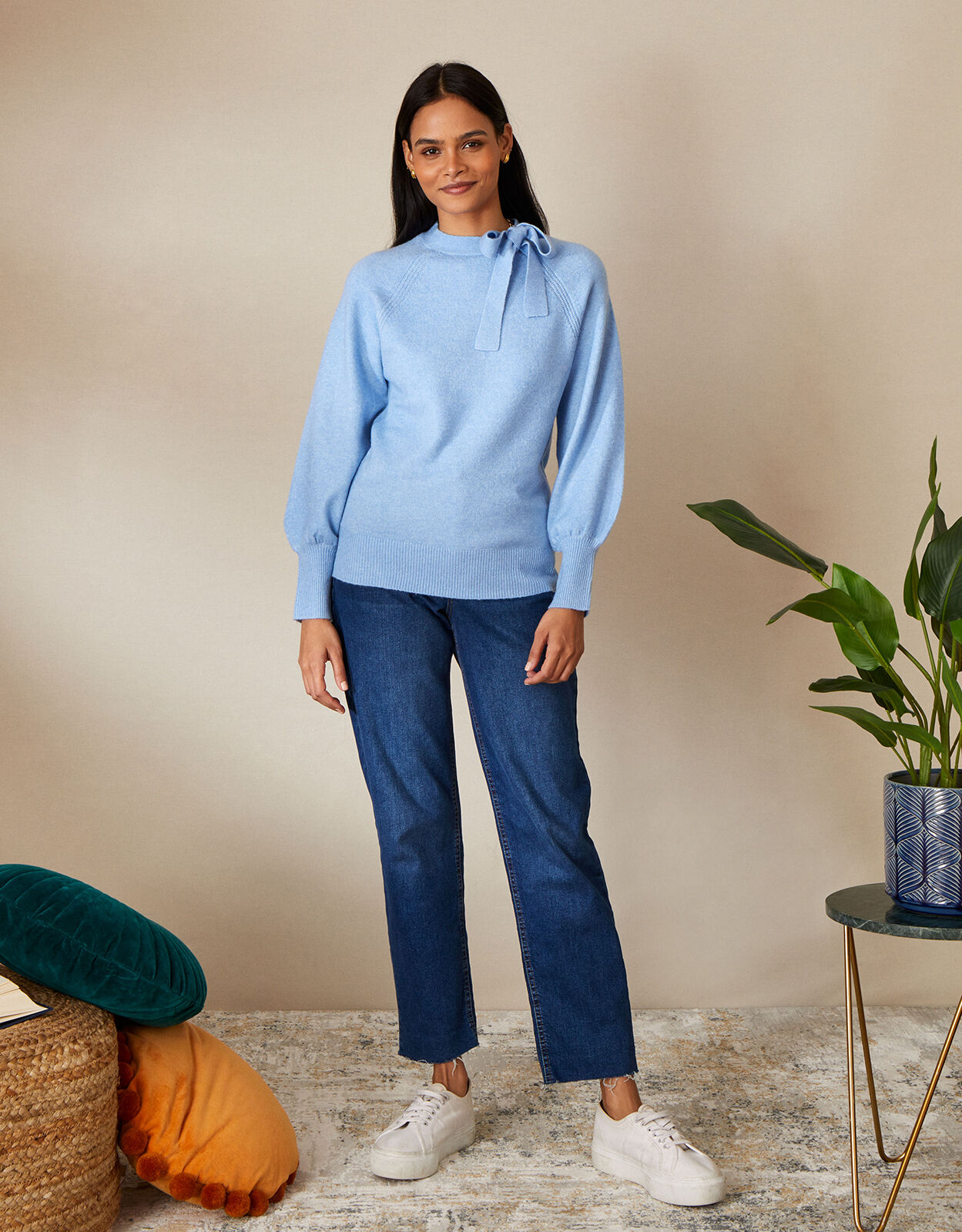 monsoon blue jumper