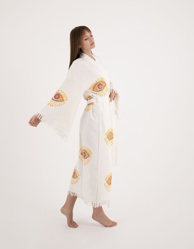 Meraki Beach Eye Kimono, , large