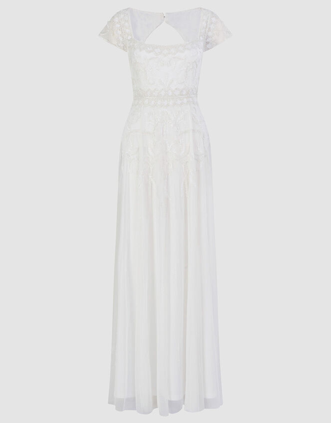 Simone Bridal Maxi Dress, Ivory (IVORY), large