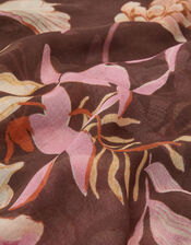 Samara Floral Print Scarf, , large