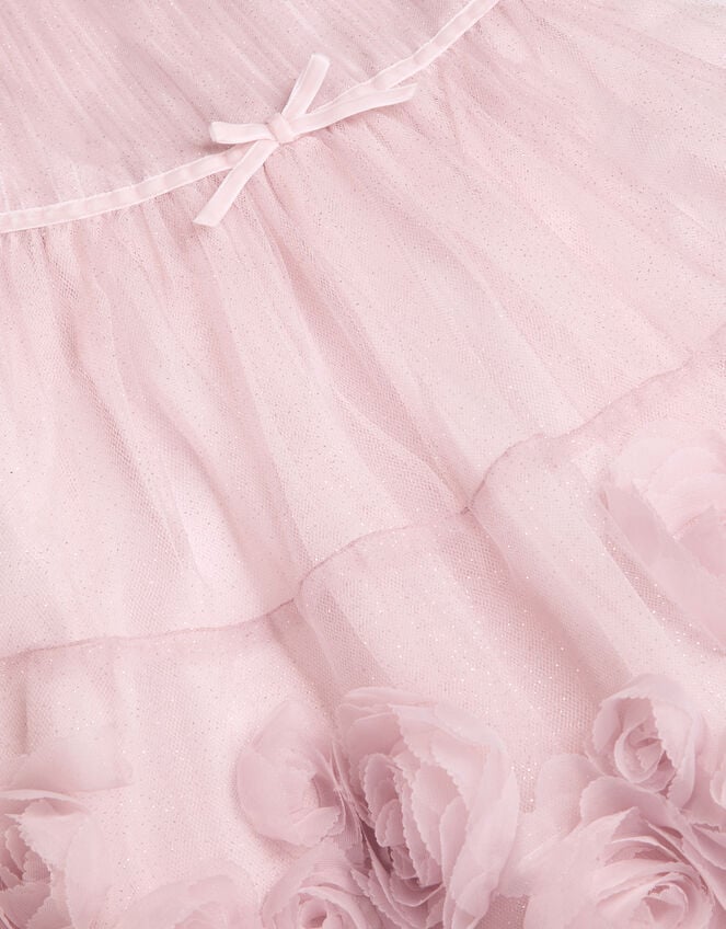 Baby Remi Rose Appliqu&eacute; Glitter Party Dress, Pink (PINK), large