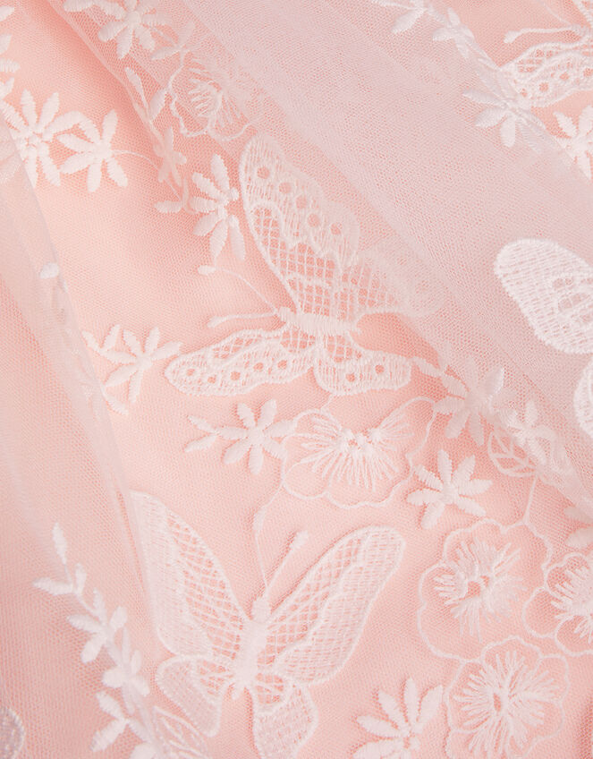 May Butterfly Lace Border Dress, Pink (PALE PINK), large