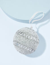 Sparkle Shellac Christmas Bauble, , large