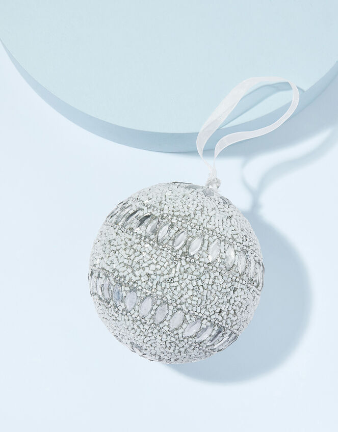 Sparkle Shellac Christmas Bauble, , large