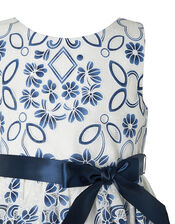 Maggie Lace Occasion Dress, Blue (NAVY), large