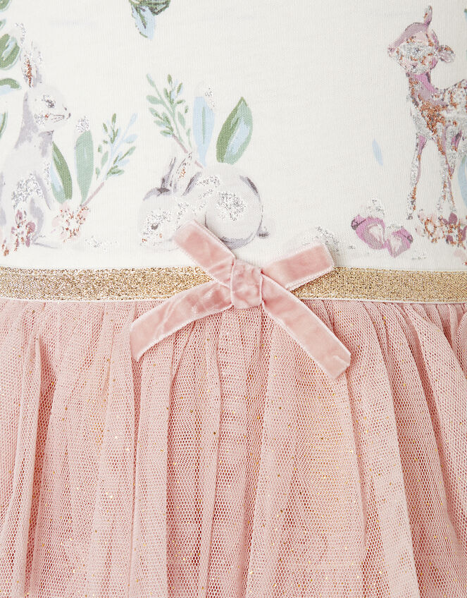 Baby Woodland Animal Disco Dress, Pink (PINK), large