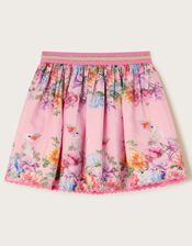 Floral Bunny Skirt, Pink (PINK), large