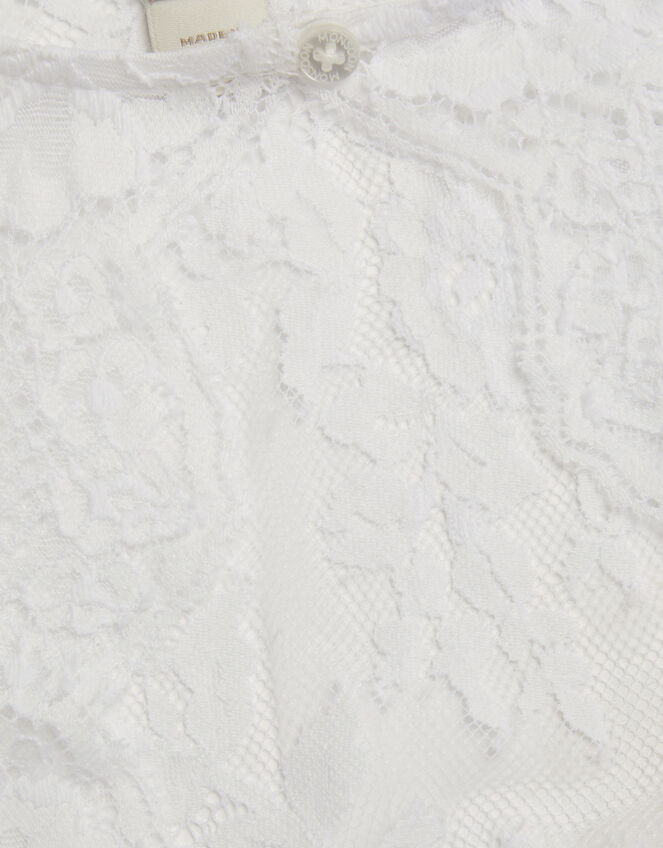 Lola Lace Shrug, White (WHITE), large