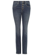 Bootcut Denim Jeans, Blue (DENIM BLUE), large