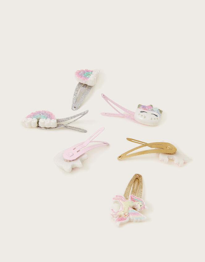 I Believe in Unicorns Hair Clips, , large