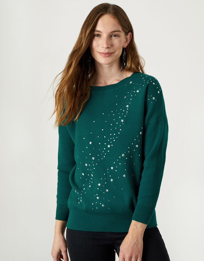 Wave Star Heat-Seal Jumper, Teal (TEAL), large