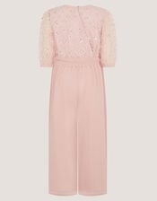 Gracie Embellished Party Jumpsuit, Pink (PINK), large