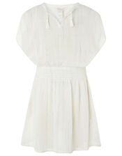 Willabelle Sparkly Kaftan, White (WHITE), large