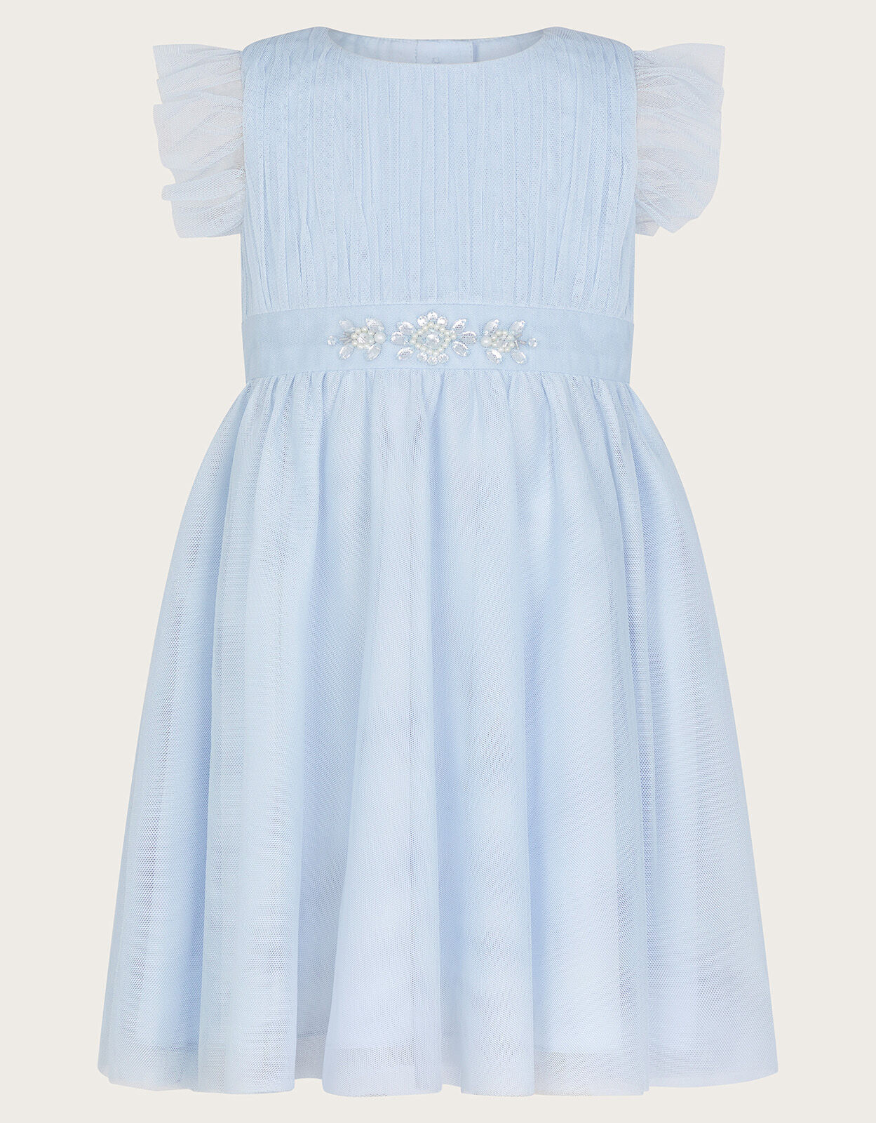 Baby Penelope Belt Dress Blue