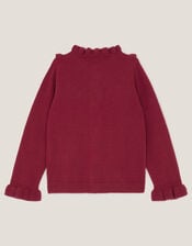 Christmas Tree Embellished Cardigan, Red (RED), large