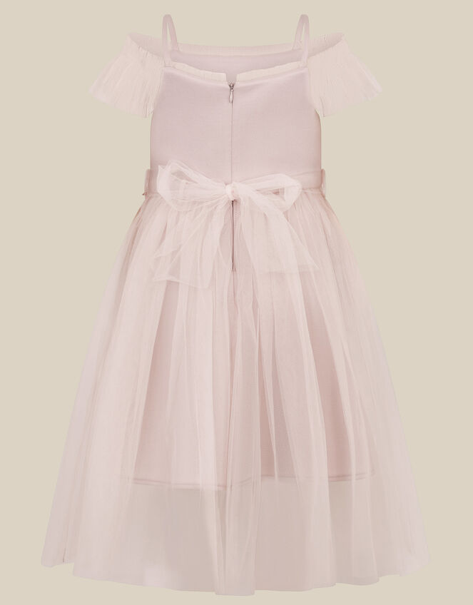 Noa Off-The-Shoulder Tulle Party Dress, Pink (PINK), large