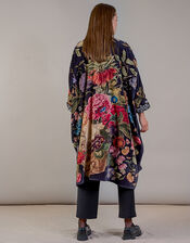 One Hundred Stars Primula Long Velvet Jacket, , large