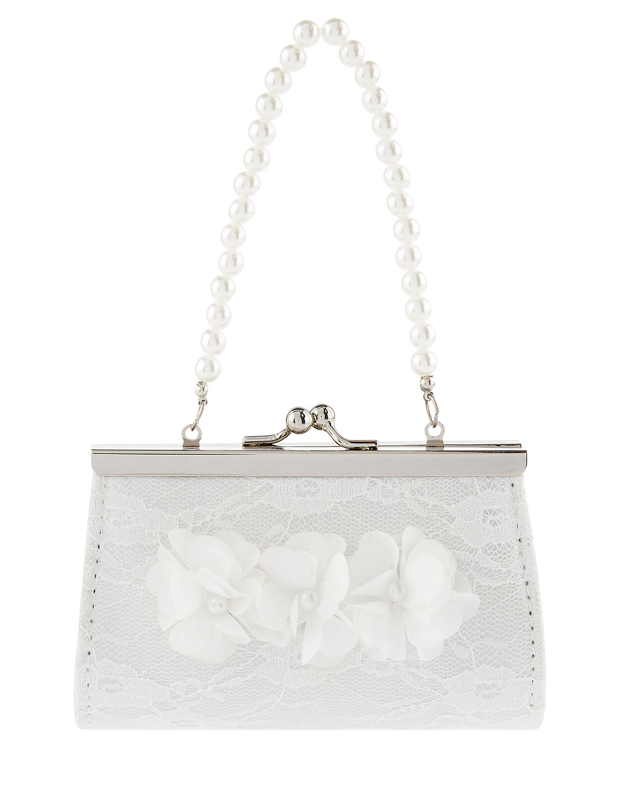 Lacy Pom Pom Mini Bag Children s Bags Monsoon Global