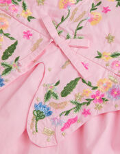 Baby Embroidered Butterfly Bodice Dress, Pink (PINK), large