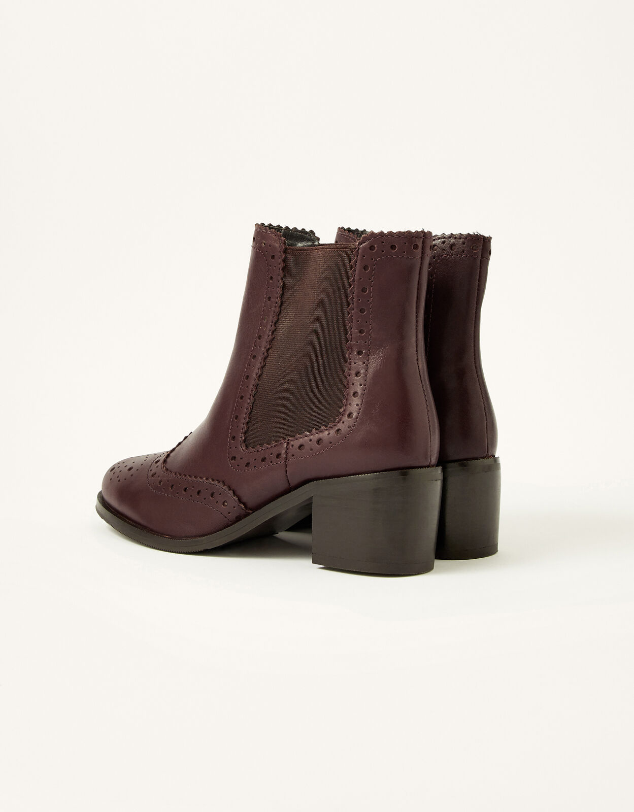 Monsoon brogue top boots