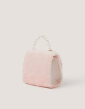 Fluffy Pearl Charm Bag, , large