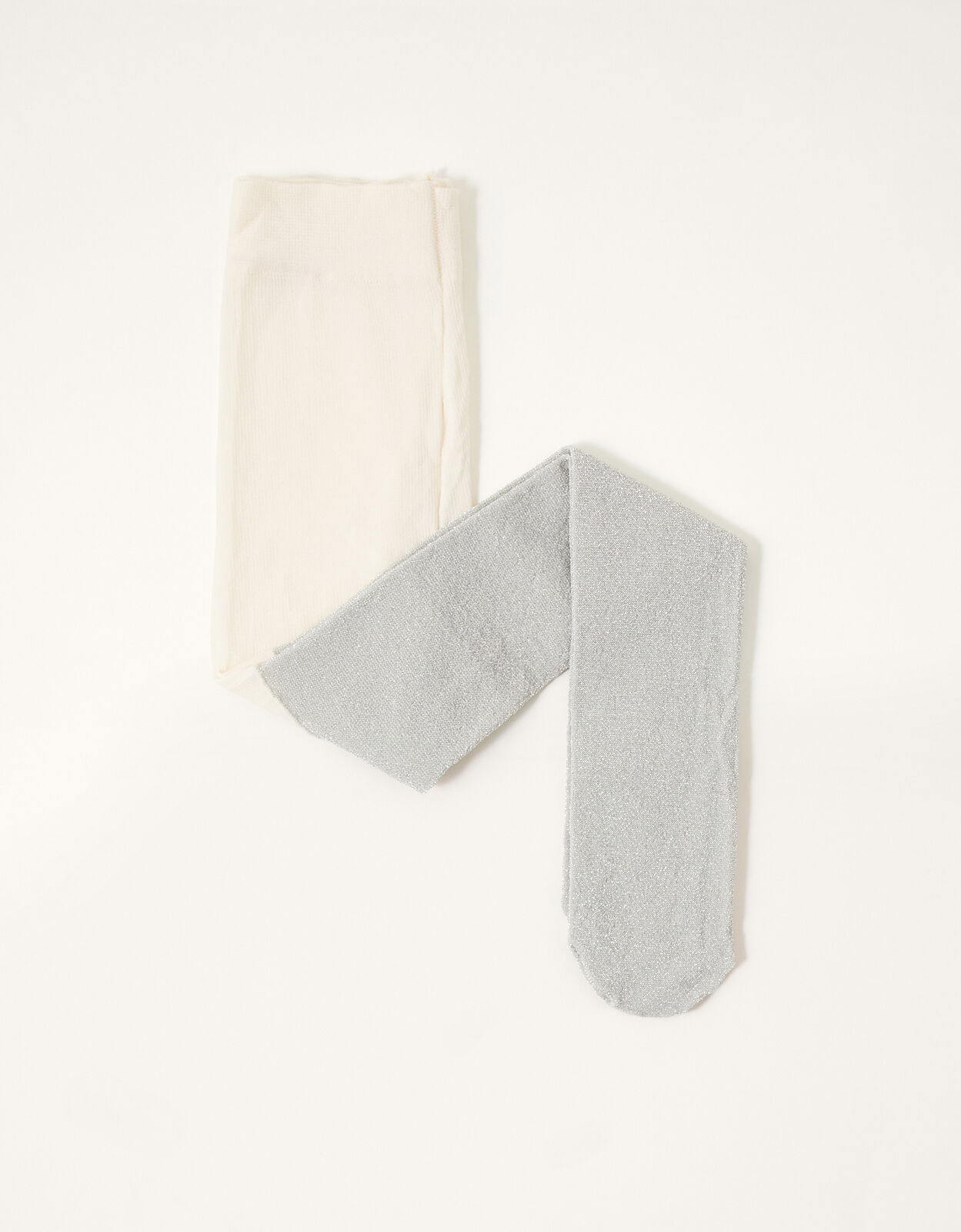 Baby Sparkly Tights Silver