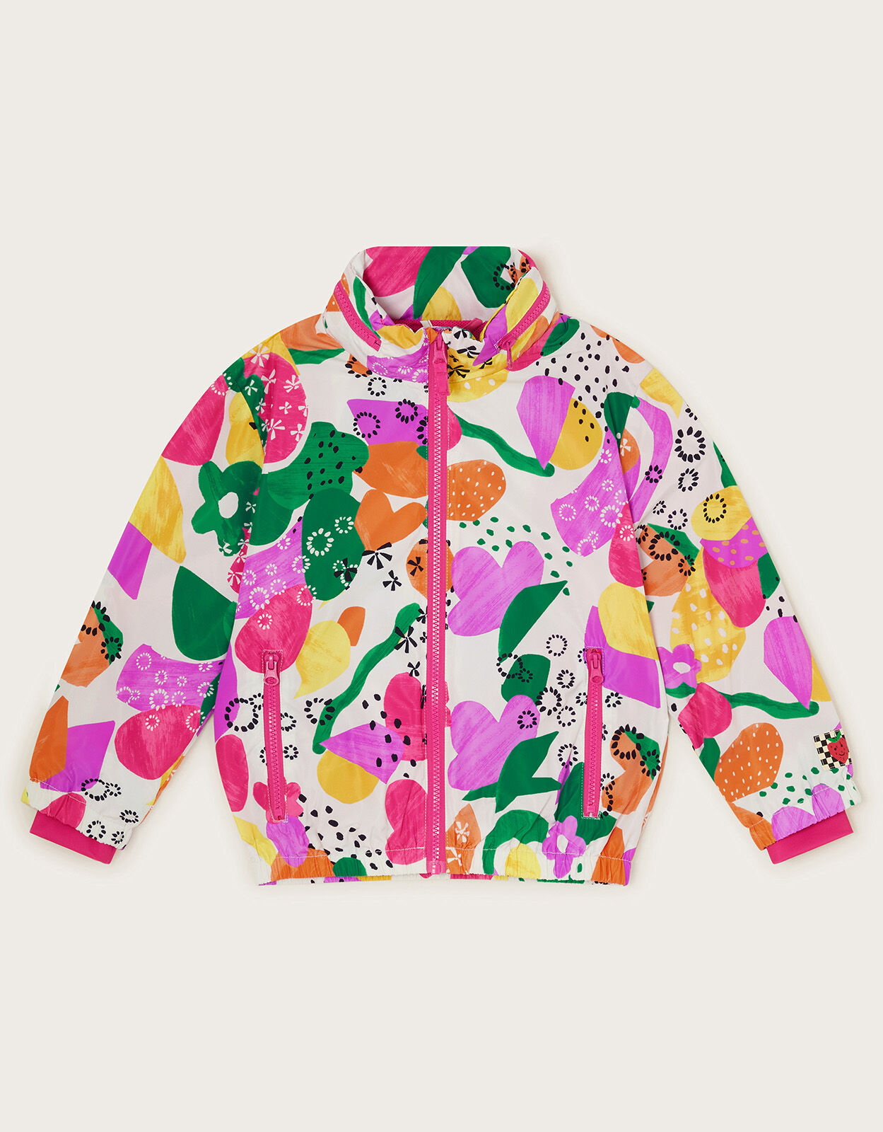 Girls lined windbreaker shop